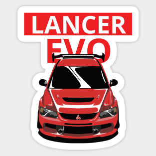 mitsubishi lancer evolution Sticker